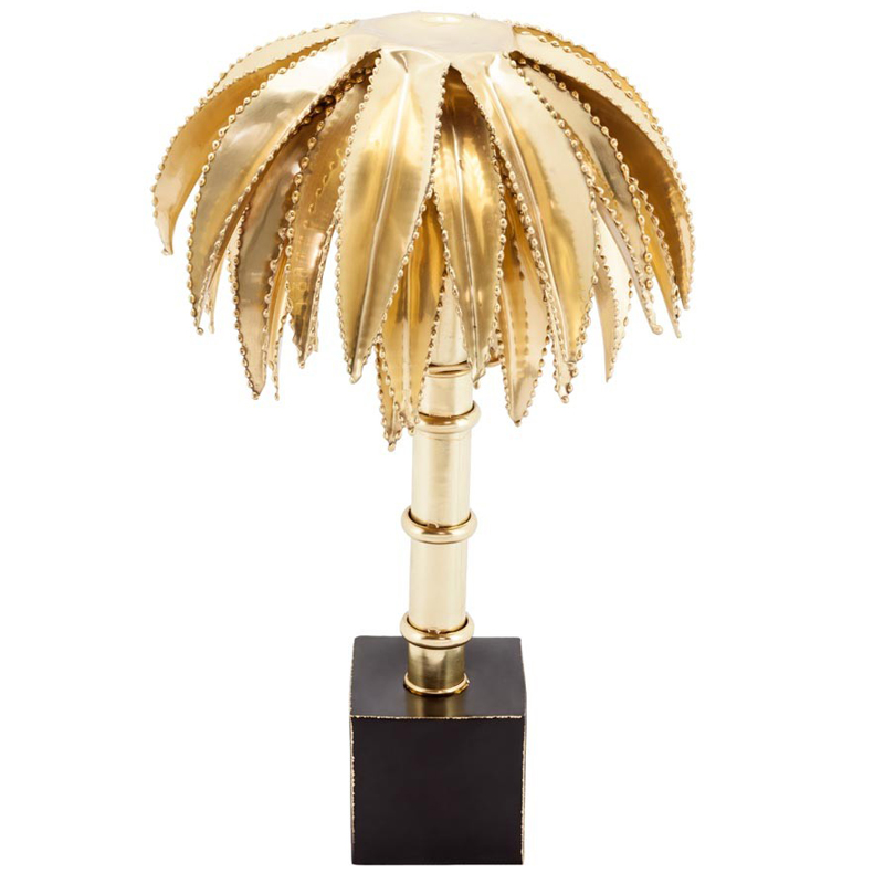 Настольная лампа TABLE LAMP PALMERY gold 30 Глянцевое золото Черный Настольная лампа TABLE LAMP PALMERY gold 30 Глянцевое золото Черный в Челябинске | Loft Concept