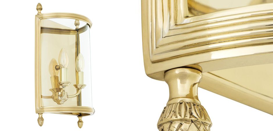 Бра Wall Lamp Lennon M Brass - Loft-Concept в Челябинске