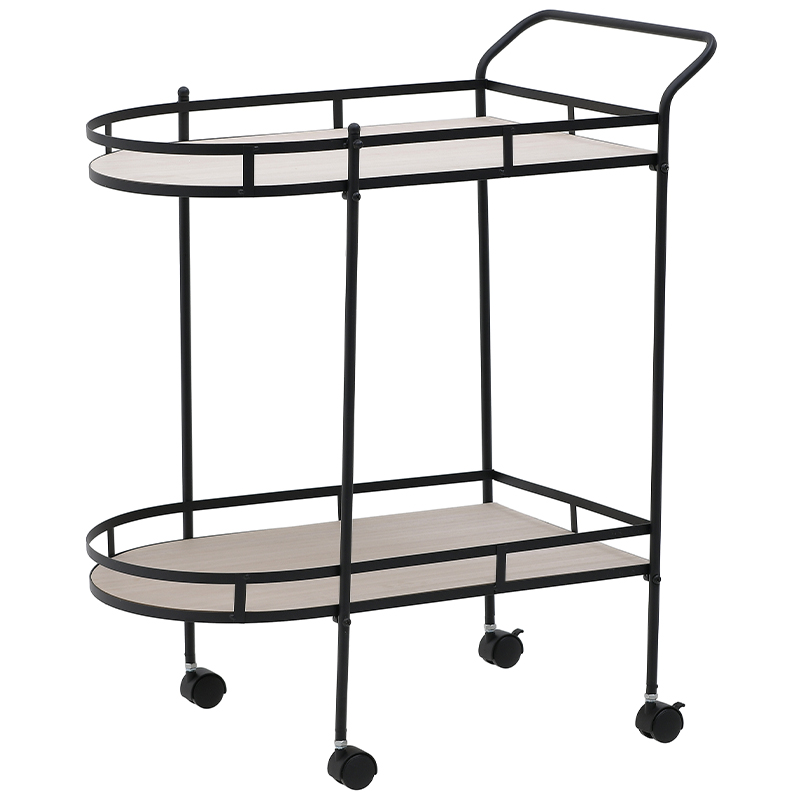 Столик для сервировки Ehsan Serving Table Черный Древесина Столик для сервировки Ehsan Serving Table Черный Древесина в Челябинске | Loft Concept
