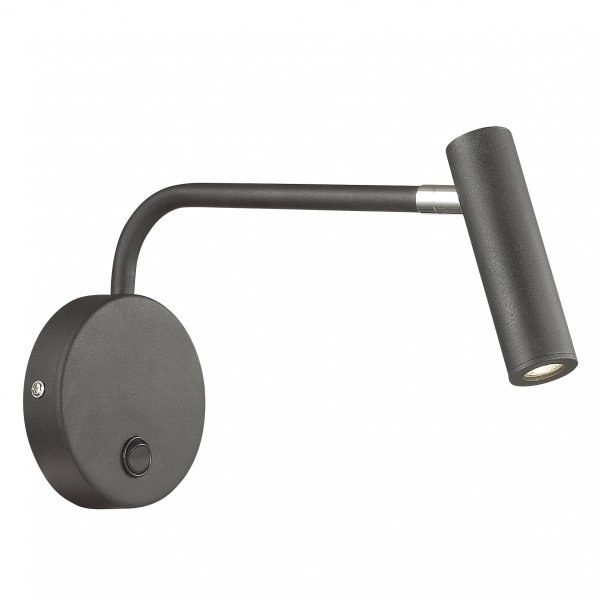 Настенная лампа Eyepiece Wall Lamp Look Черный Белый Серебряный Настенная лампа Eyepiece Wall Lamp Look Черный Белый Серебряный в Челябинске | Loft Concept