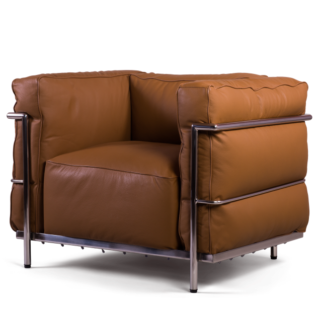 Кресло Le Corbusier LC3 brown Коричневый Кресло Le Corbusier LC3 brown Коричневый в Челябинске | Loft Concept