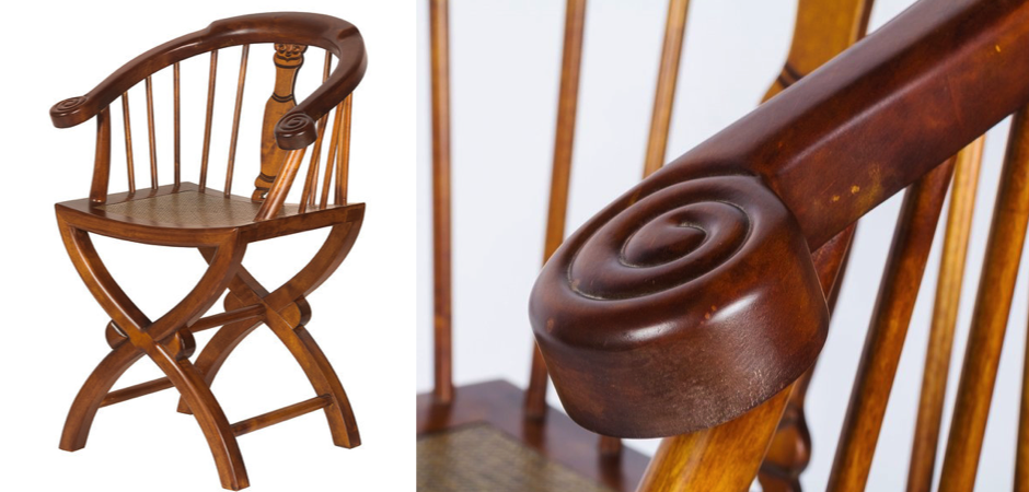 Кресло Chinese Armchair X Rotang Кресло Chinese Armchair X Rotang - Loft-Concept в Челябинске
