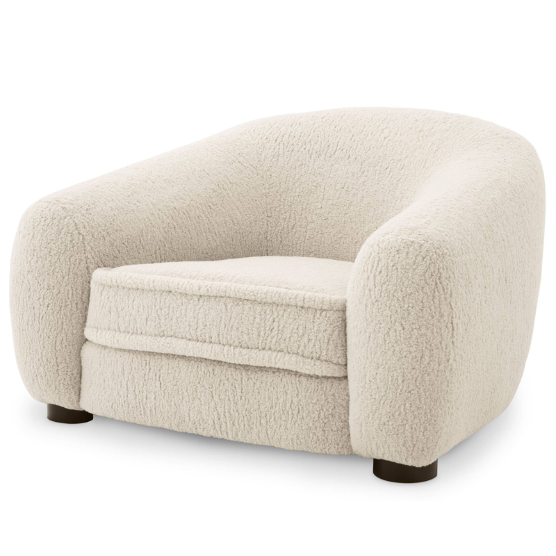 Кресло Eichholtz Chair Freud cream Бежевый Черный Кресло Eichholtz Chair Freud cream Бежевый Черный в Челябинске | Loft Concept