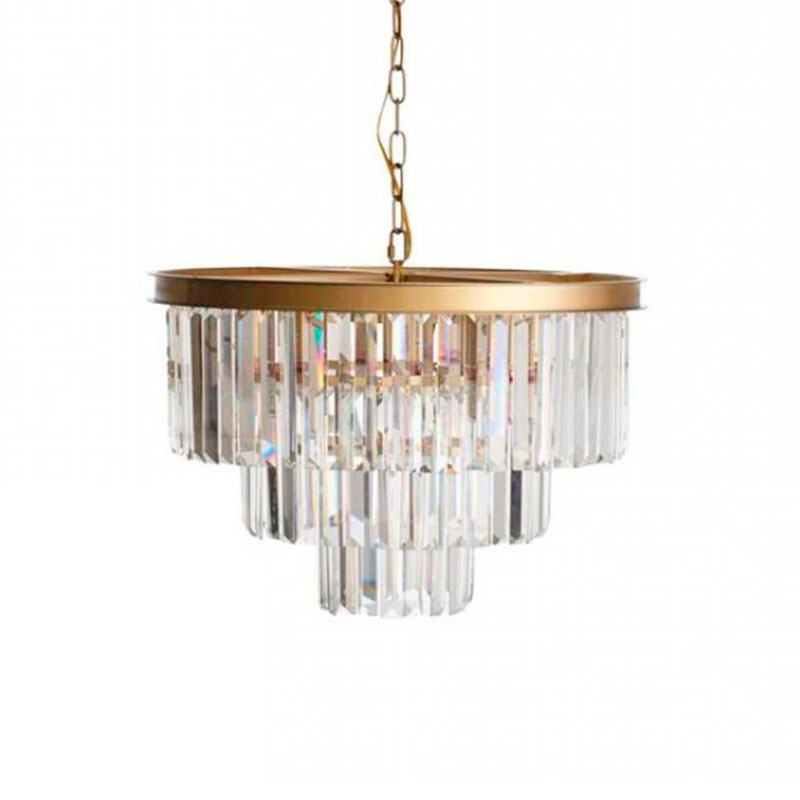 Круглая Люстра RH 1920s Odeon GOLD iron Three Layers Прозрачное Стекло диаметр 50 см Золотой Прозрачное Стекло Круглая Люстра RH 1920s Odeon GOLD iron Three Layers Прозрачное Стекло диаметр 50 см Золотой Прозрачное Стекло в Челябинске | Loft Concept
