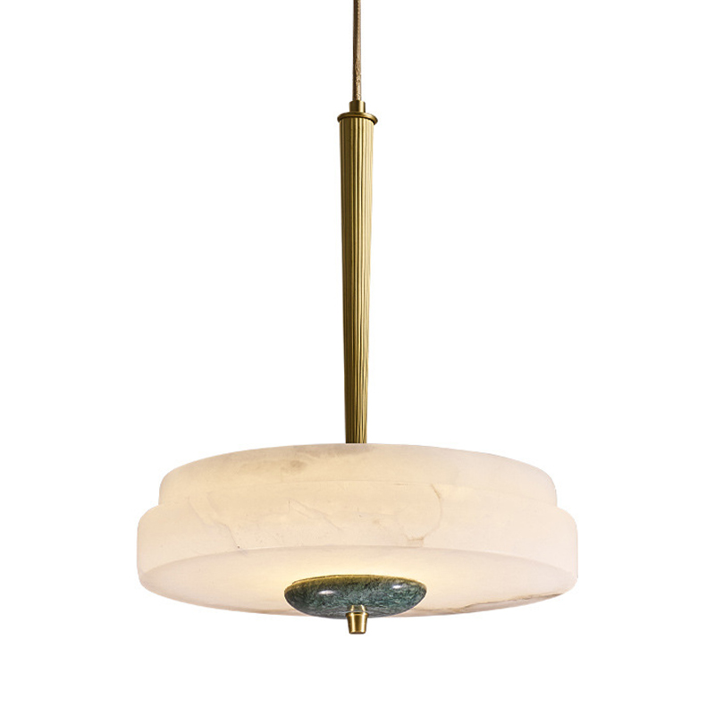 Подвесной светильник Martin Marble Hanging Light Белый Мрамор Bianco Малахит (зеленый) Латунь Подвесной светильник Martin Marble Hanging Light Белый Мрамор Bianco Малахит (зеленый) Латунь в Челябинске | Loft Concept