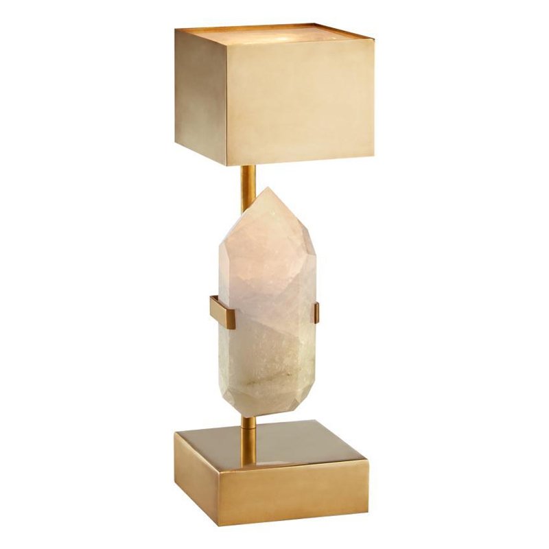 Настольная лампа Halcyon Desk Lamp Золотой Белый Настольная лампа Halcyon Desk Lamp Золотой Белый в Челябинске | Loft Concept