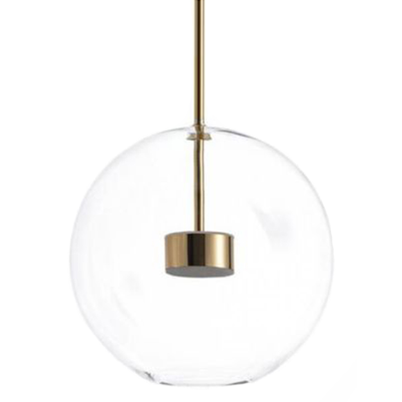 Подвесной Светильник Giopato & Coombes Bollr Pendant BUBBLE LAMP 1 шар золото Белый Золотой Прозрачное Стекло Подвесной Светильник Giopato & Coombes Bollr Pendant BUBBLE LAMP 1 шар золото Белый Золотой Прозрачное Стекло в Челябинске | Loft Concept