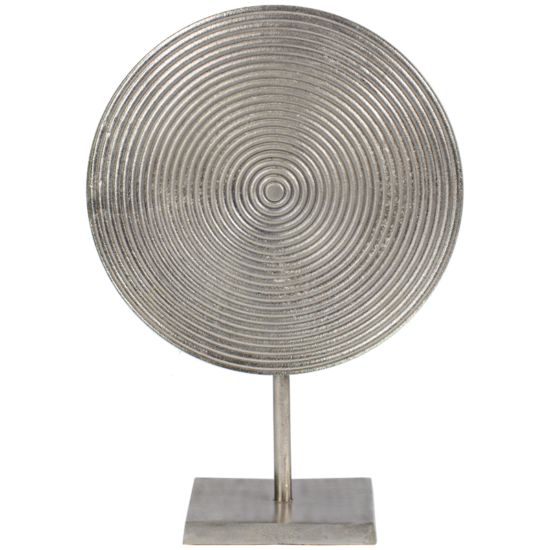 Статуэтка Silver Disc Серебряный Статуэтка Silver Disc Серебряный в Челябинске | Loft Concept