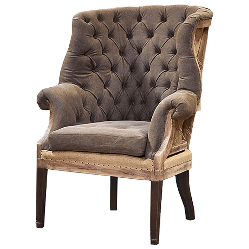 Кресло Gamilton Armchair Cocoa Какао Коричневый Кресло Gamilton Armchair Cocoa Какао Коричневый в Челябинске | Loft Concept