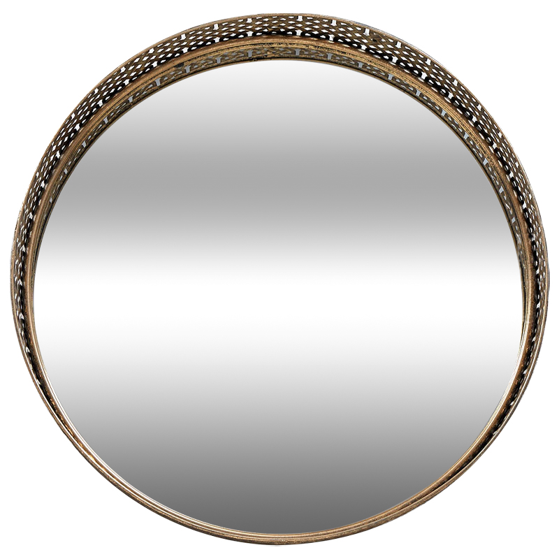 Круглое зеркало Mikayla Round Brass Mirror Латунь Зеркало Круглое зеркало Mikayla Round Brass Mirror Латунь Зеркало в Челябинске | Loft Concept