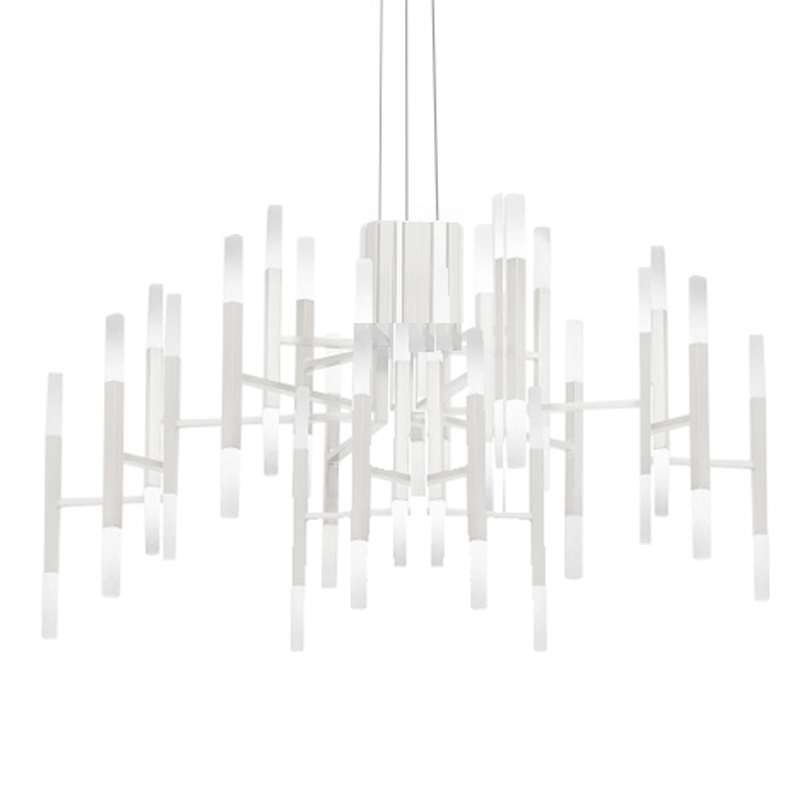 Люстра ALMA LIGHT BARCELONA White Белый Белое матовое стекло Люстра ALMA LIGHT BARCELONA White Белый Белое матовое стекло в Челябинске | Loft Concept