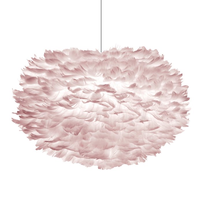 Люстра из перьев Plumage Pink Розовый пастельный Люстра из перьев Plumage Pink Розовый пастельный в Челябинске | Loft Concept