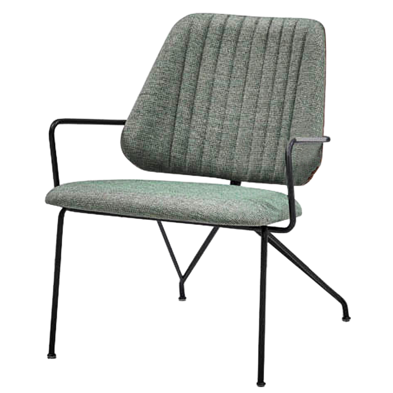 Кресло William Chair Черный Голубой пастельный Карамель Кресло William Chair Черный Голубой пастельный Карамель в Челябинске | Loft Concept
