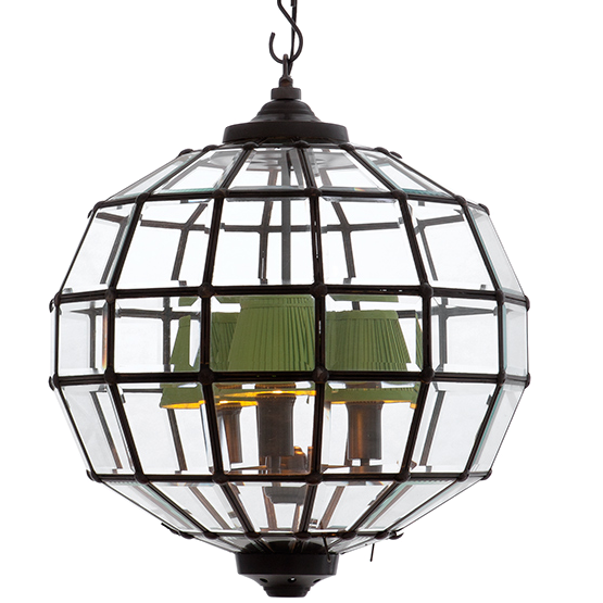 Люстра Lantern Luna Bronze S Темная бронза Прозрачный (Transparent) Люстра Lantern Luna Bronze S Темная бронза Прозрачный (Transparent) в Челябинске | Loft Concept