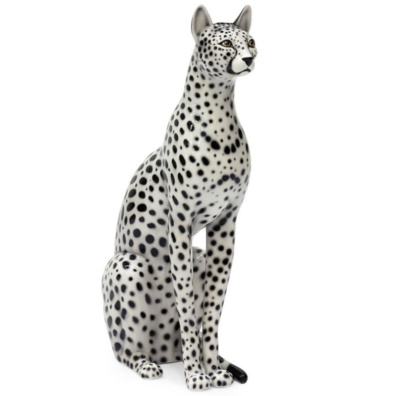 Статуэтка Abhika Egyptian Cat Black White Белый Черный в Челябинске | Loft Concept 