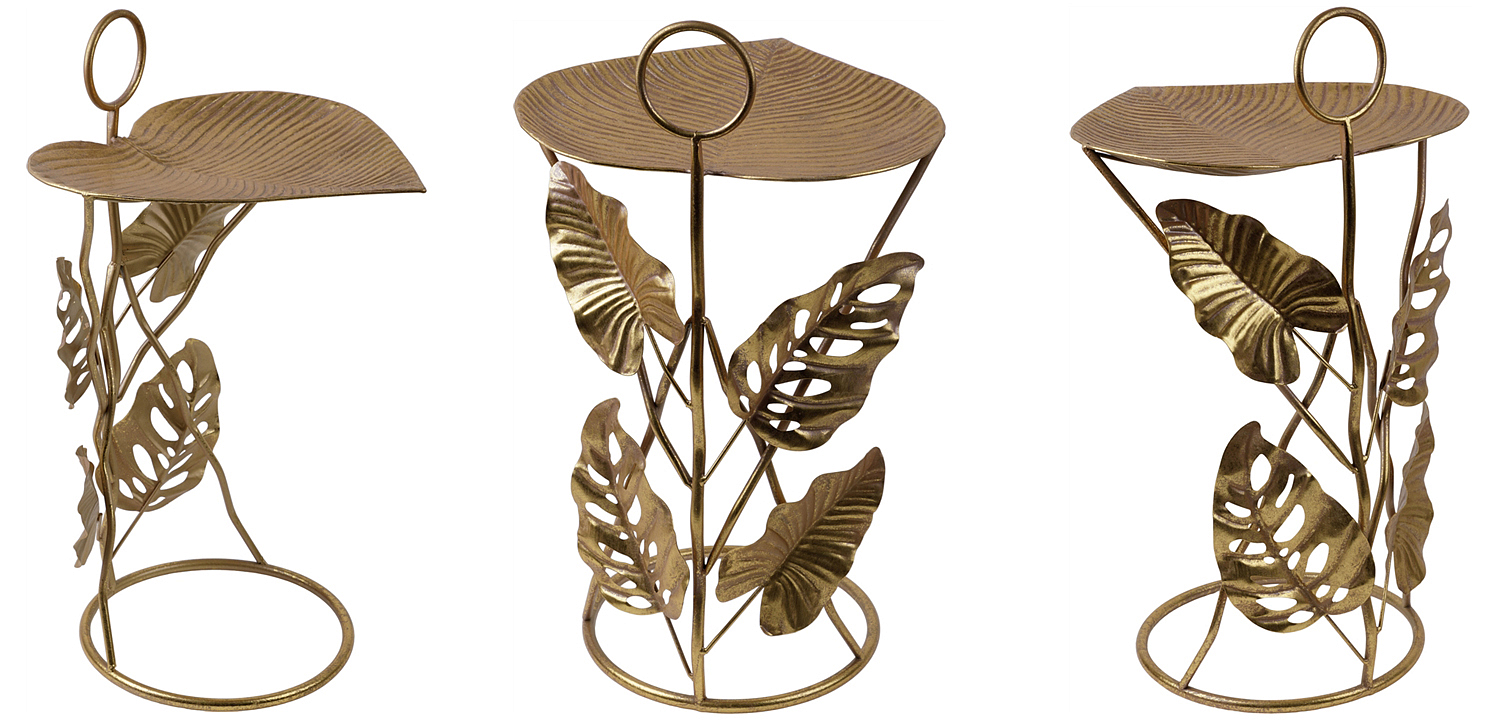 Приставной стол Monstera Leaves Side Table Приставной стол Monstera Leaves Side Table - Loft-Concept в Челябинске