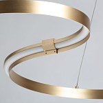 Люстра подвесная светодиодная в виде волнообразной ленты Ribbon Vortex варинант исполнения - 20 | Loft Concept в Челябинске