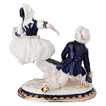 Статуэтка фарфоровая Влюбленная пара Charming Statuette варинант исполнения - 2 | Loft Concept в Челябинске