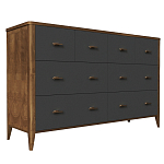 Комод из массива бука с 8-ю ящиками Tasteful Furniture варинант исполнения - 2 | Loft Concept в Челябинске