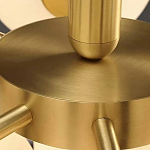 Люстра круглая со стеклянными сферами Maleficent варинант исполнения - 2 | Loft Concept в Челябинске