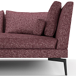 Мебельная ткань Шенилл фиолетовый цвет 138 см T4-25 варинант исполнения - 7 | Loft Concept в Челябинске