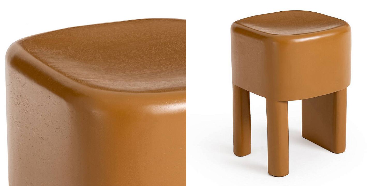 Приставной стол Mordred Mango Orange Side Table Приставной стол Mordred Mango Orange Side Table - Loft-Concept в Челябинске