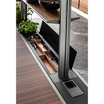 Кухонный гарнитур из камня и дерева SISTEMA XY Dada Engenereed Kitchen варинант исполнения - 4 | Loft Concept в Челябинске