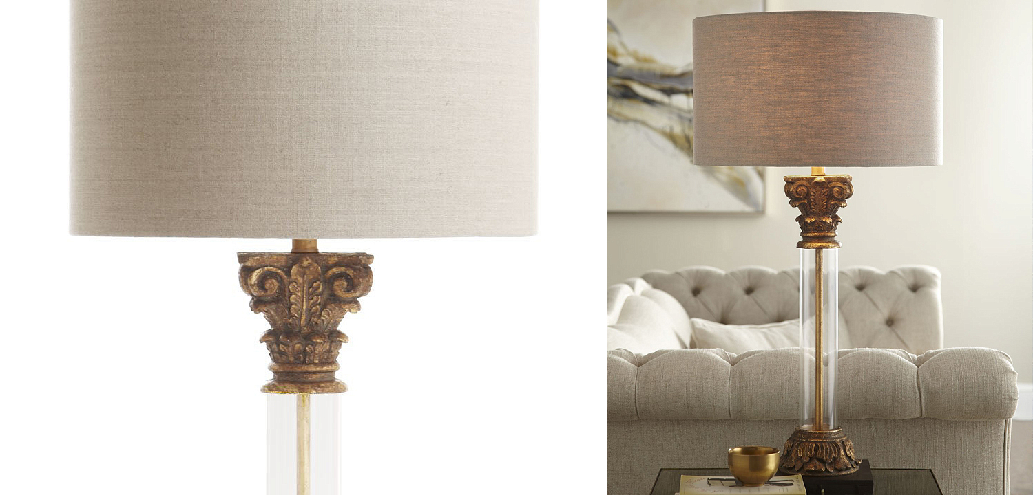 Настольная лампа Odette Provence Table lamp Настольная лампа Odette Provence Table lamp - Loft-Concept в Челябинске
