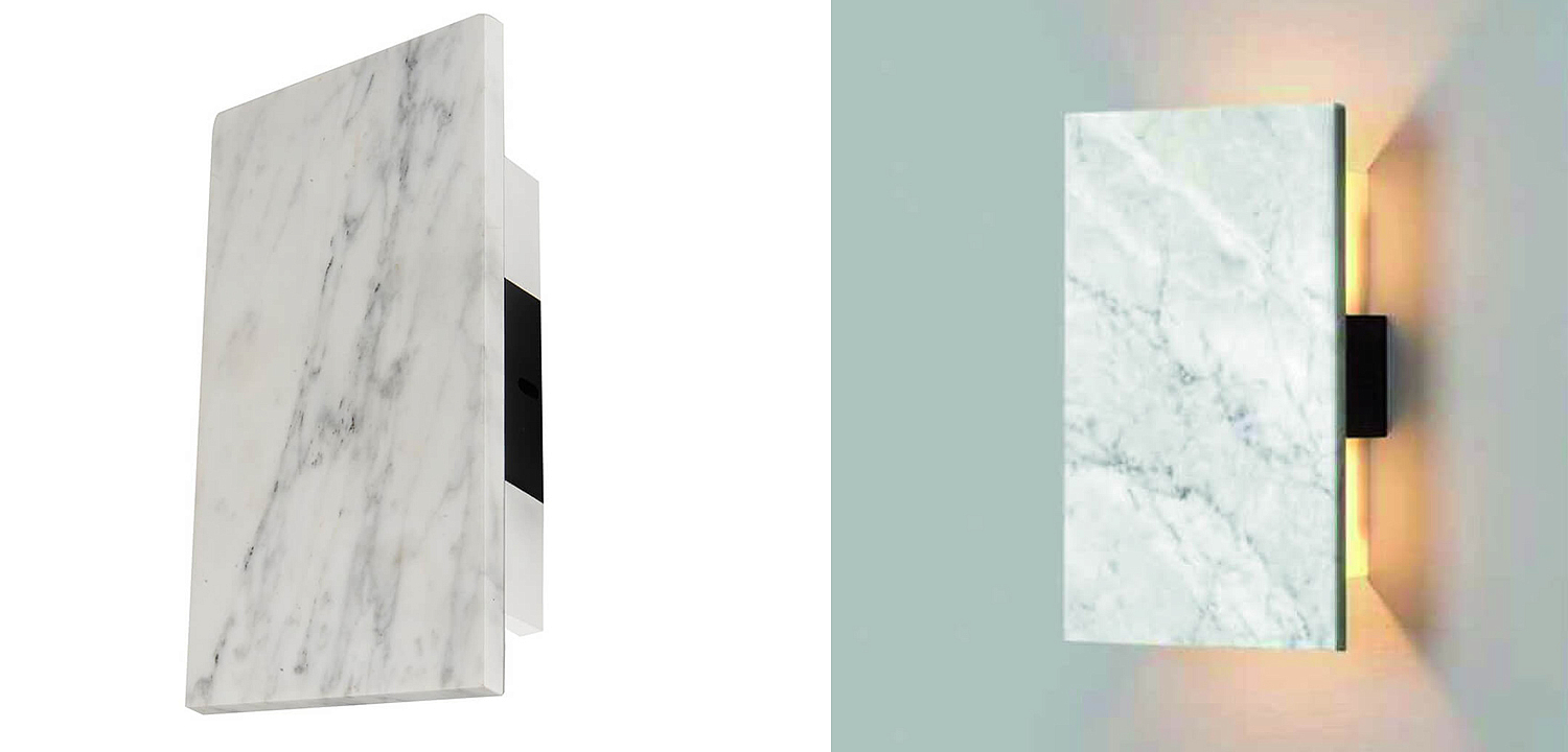 Бра Jordy Marble Slab Wall Lamp Бра Jordy Marble Slab Wall Lamp - Loft-Concept в Челябинске