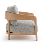 Кресло с каркасом из массива ясеня Deniaud Ash Grey Armchair варинант исполнения - 4 | Loft Concept в Челябинске