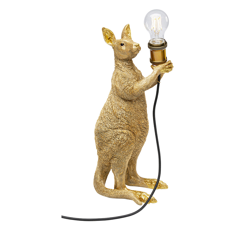 Настольная лампа Кенгуру цвет золото  Золотой в Челябинске | Loft Concept 