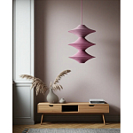 Подвесной вязаный розовый светильник «Звезда Востока 03» варинант исполнения - 2 | Loft Concept в Челябинске