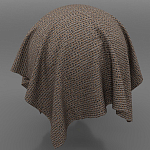 Мебельная ткань Шенилл коричневый цвет 142 см T4-55 варинант исполнения - 4 | Loft Concept в Челябинске