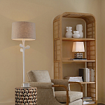 Настольная лампа с фигурным узором и трапециевидным абажуром Сonundrum варинант исполнения - 5 | Loft Concept в Челябинске