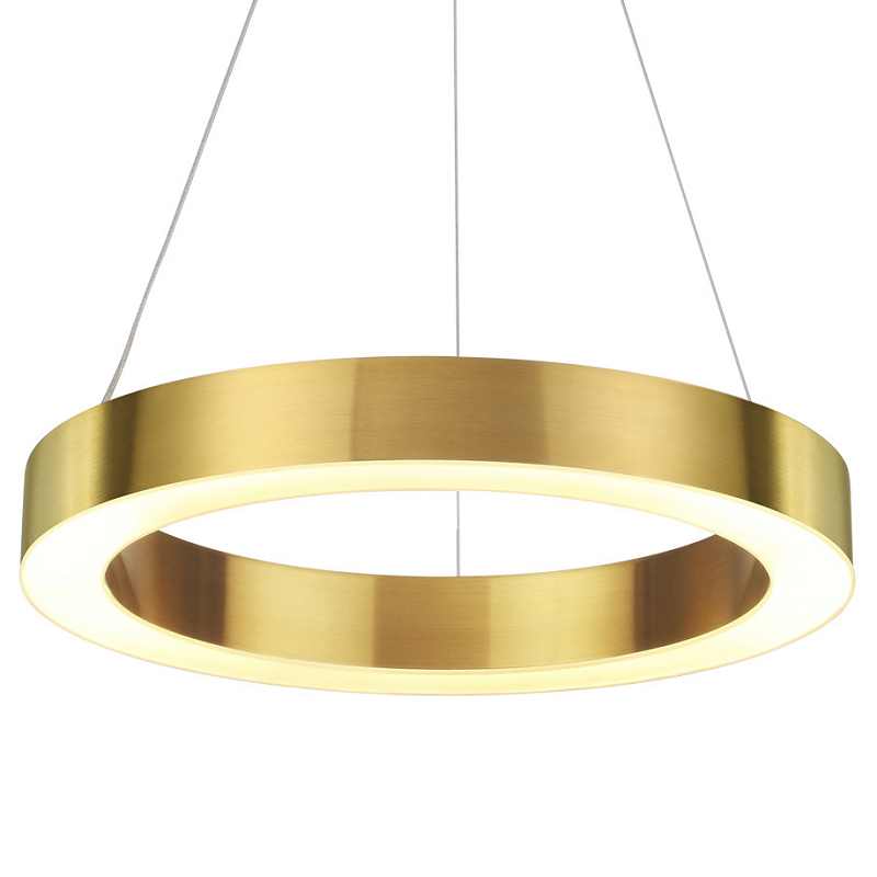 Люстра Gold Ribbon Ring Золотой Люстра Gold Ribbon Ring Золотой в Челябинске | Loft Concept
