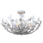 Потолочный светильник с абажуром оформленным в виде стаи бабочек Eternal Butterflies варинант исполнения - 1 | Loft Concept в Челябинске