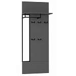 Вешалка настенная цвета графит Strict Lines варинант исполнения - 1 | Loft Concept в Челябинске