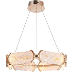 Люстра кольцевая с текстурным природным рисунком IceFlame варинант исполнения - 6 | Loft Concept в Челябинске