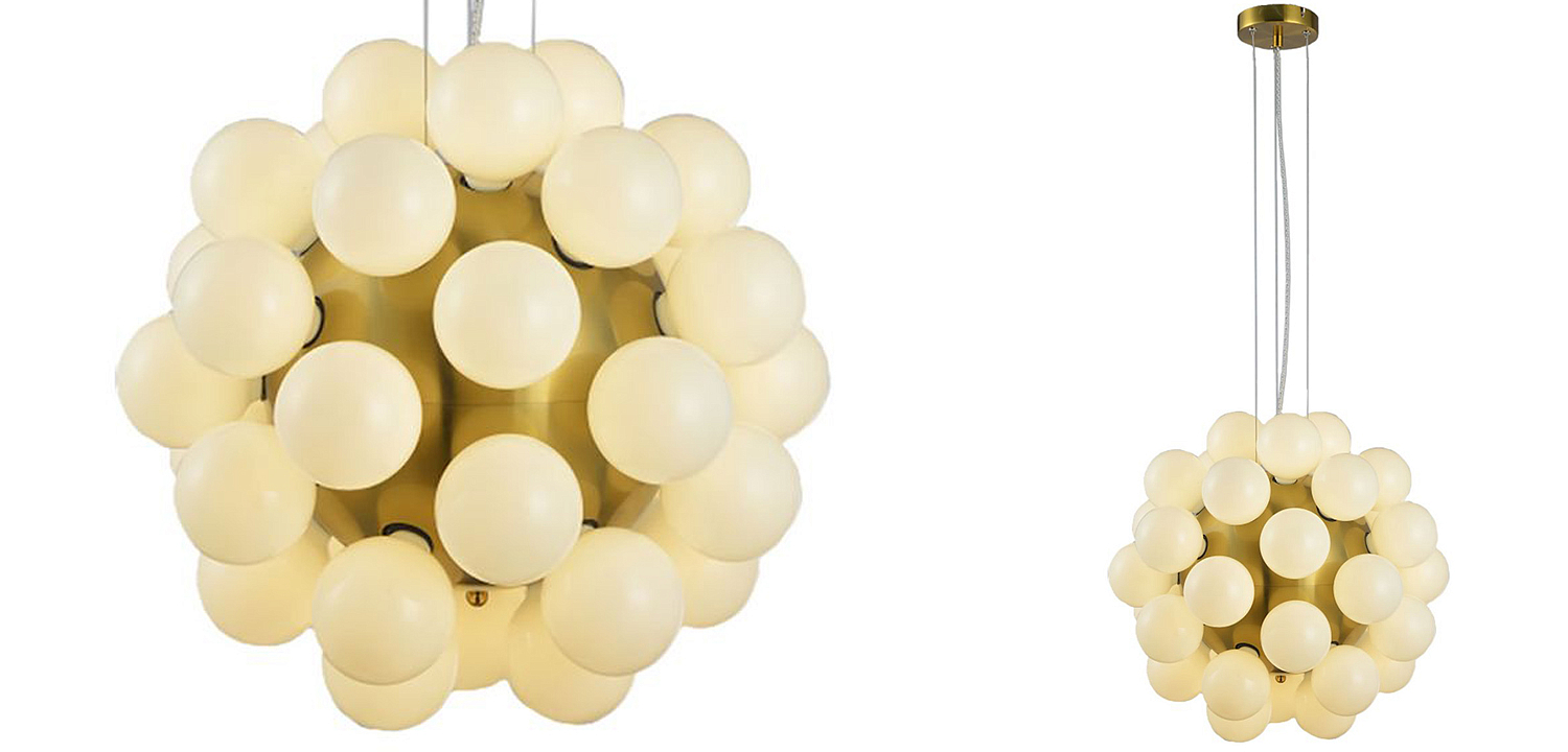 Люстра Korneli Chandelier white Люстра Korneli Chandelier white - Loft-Concept в Челябинске