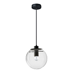 Подвесной светильник Selene Glass Ball Ceiling Lights Black  40 cm варинант исполнения - 1 | Loft Concept в Челябинске