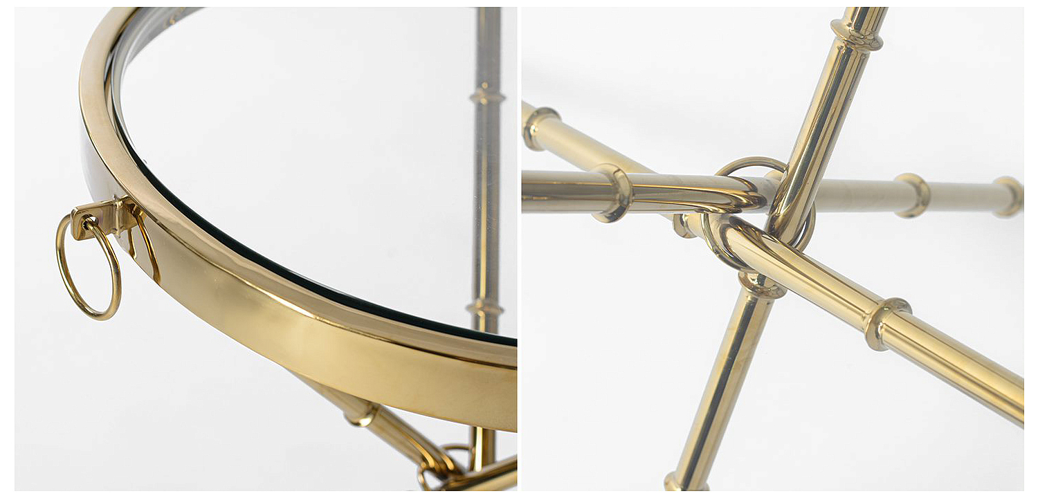 Приставной стол Side Table Omni glass Приставной стол Side Table Omni glass - Loft-Concept в Челябинске