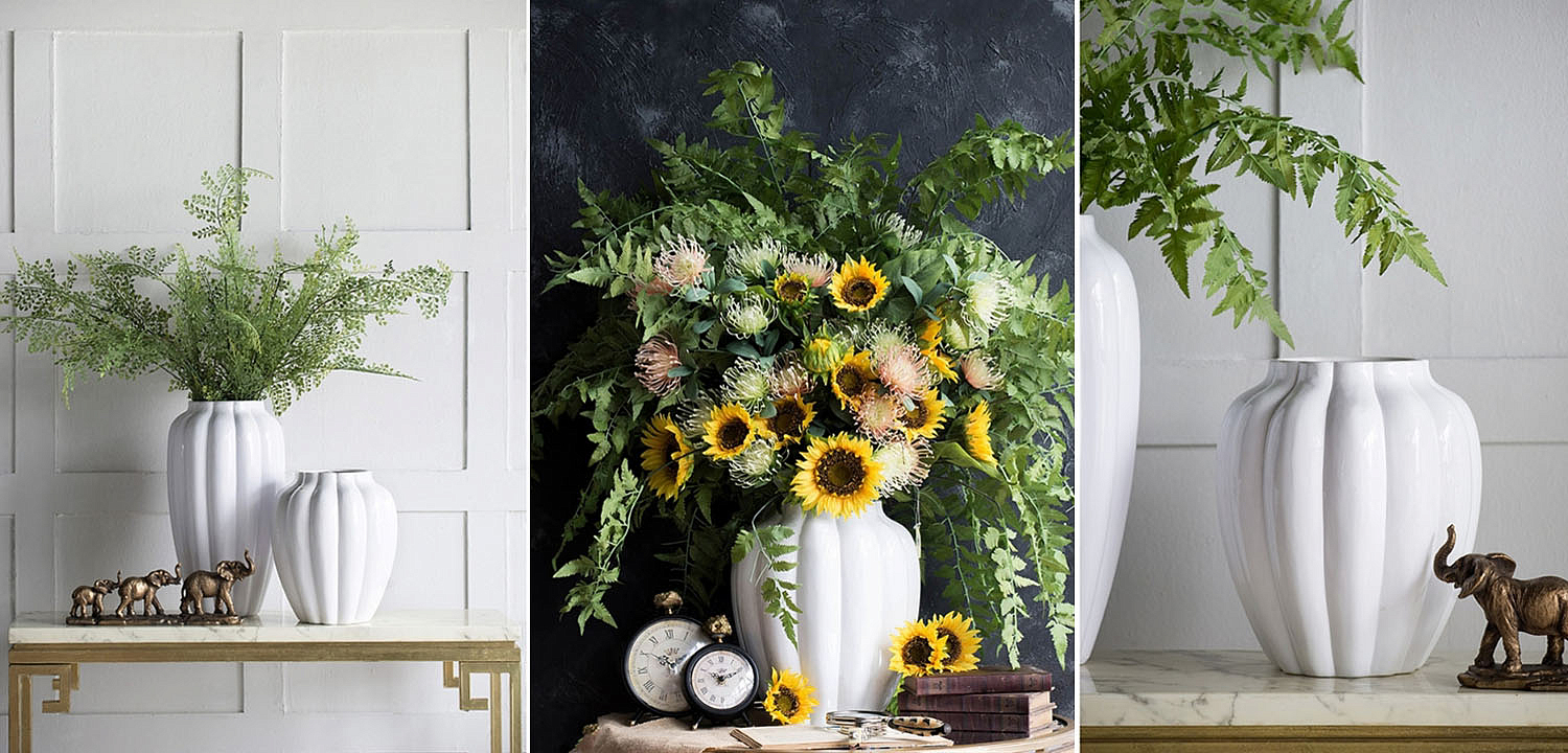 Ваза Carambola Vase white Ваза Carambola Vase white - Loft-Concept в Челябинске
