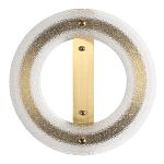 Бра круглое с эффектом морозного стекла Freezing Pattern варинант исполнения - 2 | Loft Concept в Челябинске