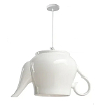 Подвесные светильники в виде белой посуды Flower Reversal варинант исполнения - 6 | Loft Concept в Челябинске