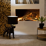 Лампа COLLECTION OF DOGS с абажуром Бультерьер варинант исполнения - 6 | Loft Concept в Челябинске