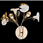 Бра в виде белых и золотых цветов каллы Refined Taste of Light варинант исполнения - 1 | Loft Concept в Челябинске