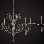 Люстра рожковая с подвесками Feminine Charm варинант исполнения - 3 | Loft Concept в Челябинске