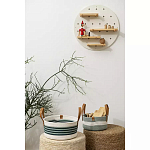 Корзина для хранения с ручками Interlacement Green варинант исполнения - 5 | Loft Concept в Челябинске