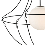 Подвесной светильник из тонких прутьев в форме колокола Forged Thin Rods варинант исполнения - 2 | Loft Concept в Челябинске