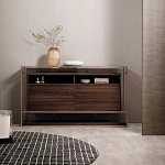 Дизайнерский комод в металлическом каркасе Valerian варинант исполнения - 2 | Loft Concept в Челябинске